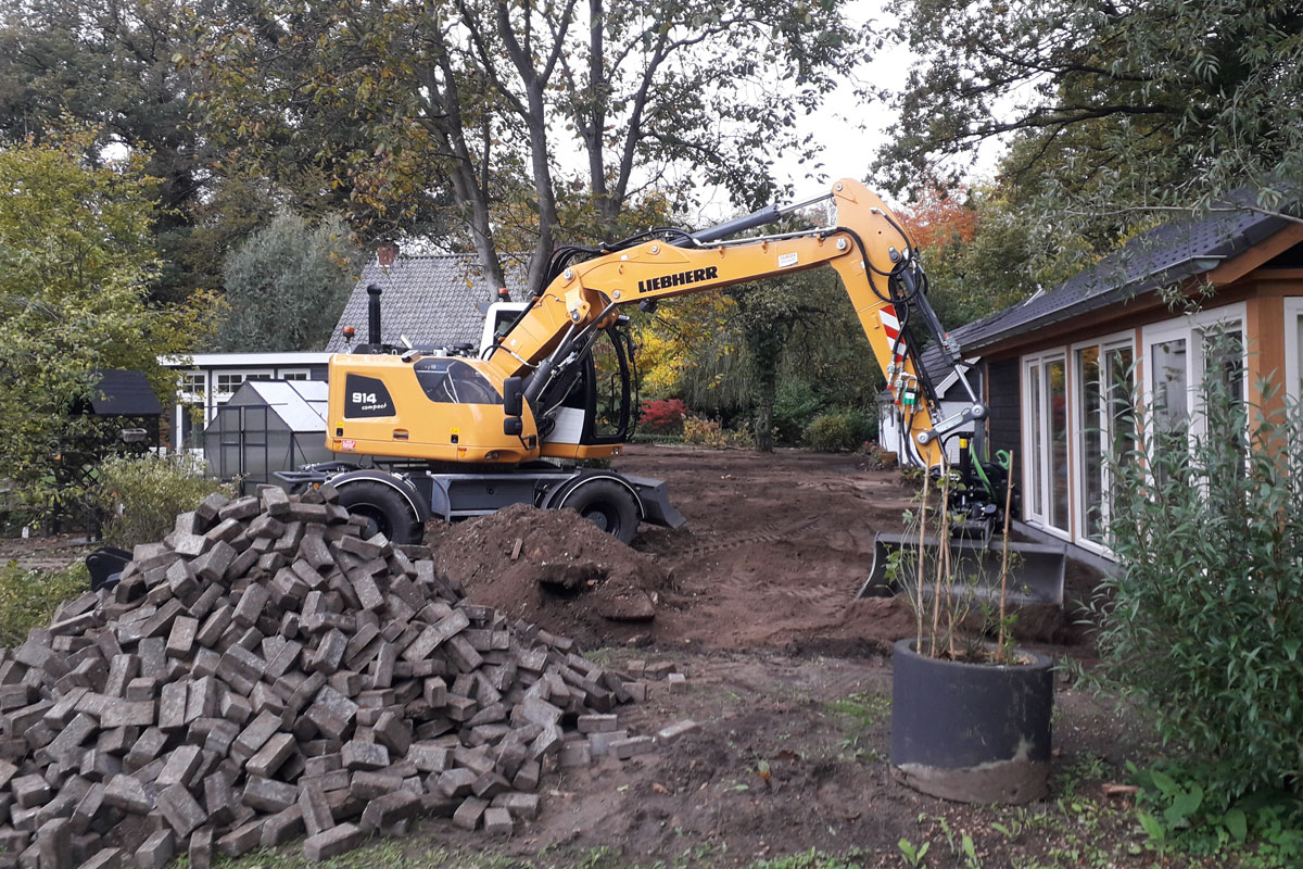 Aanleg parkeerplaats