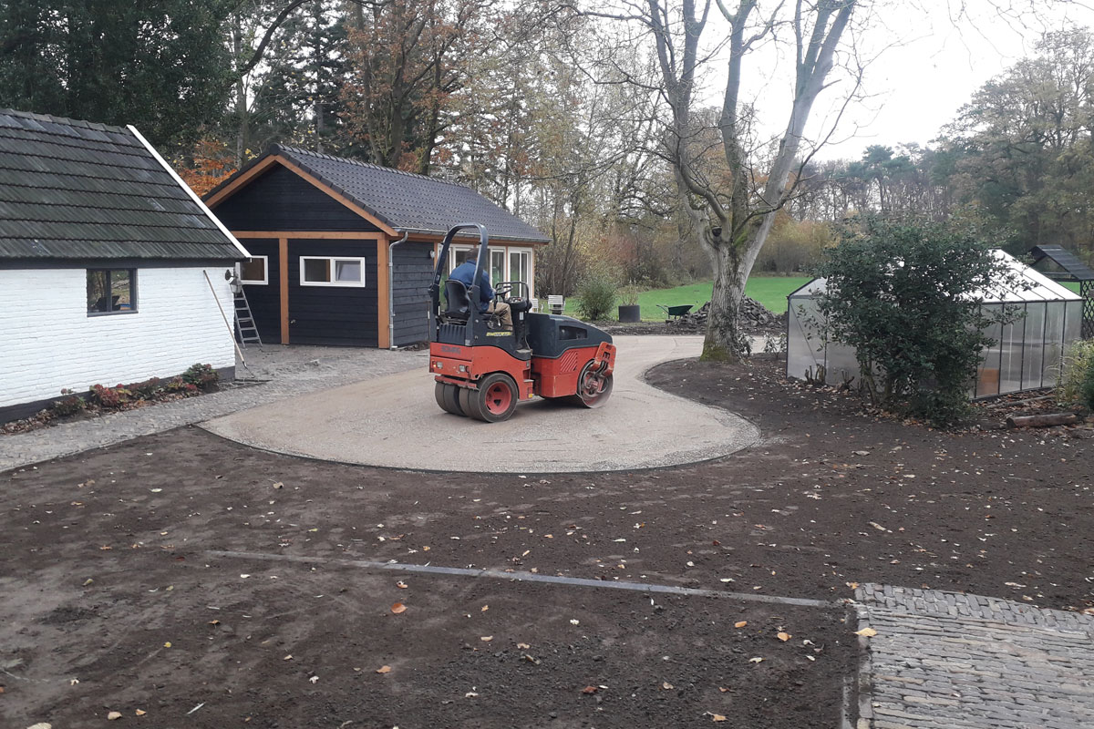 Aanleg parkeerplaats
