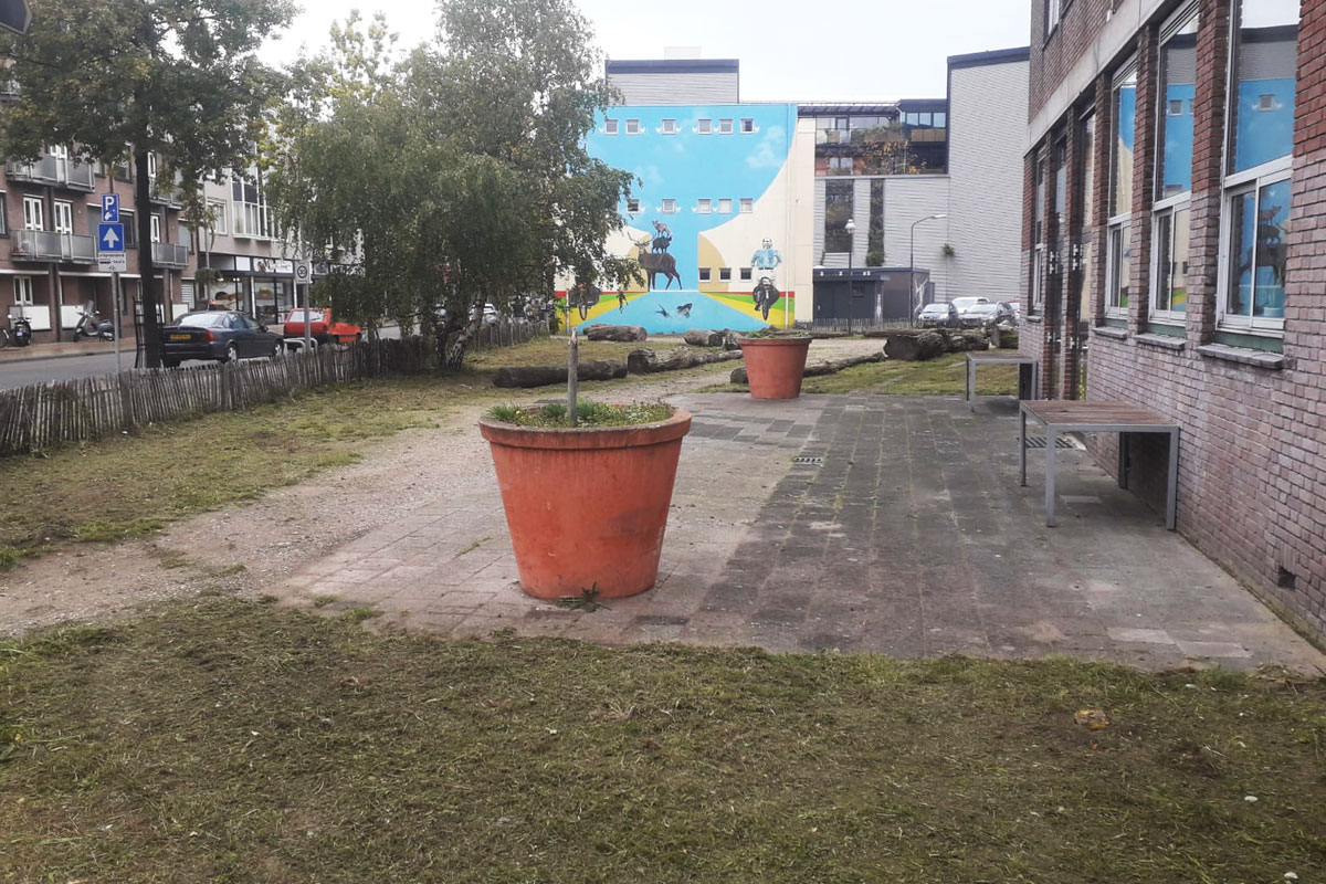 Onderhoud voormalig schoolterrein