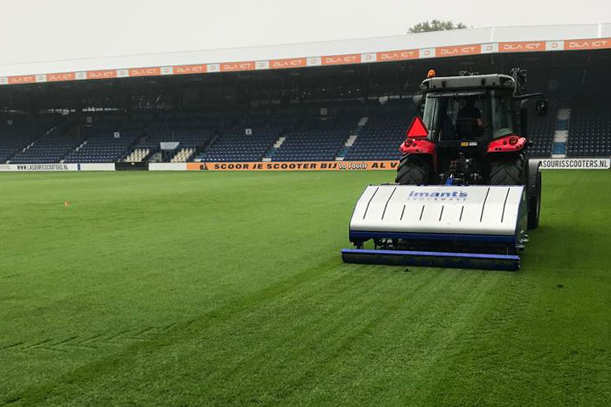 Onderhoud voetbalvelden